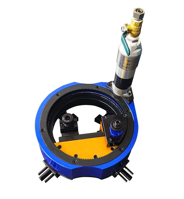 WFDP-200 Pneumatic External Clamp Flange End Processing Machine suppliers